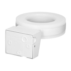 HOWLIT LED 20W, trädgårdsarmatur med rörelsesensor, 1800lm, IP65, 4000K, vit | HandlaSmidigt.se
