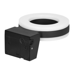 HOWLIT LED 20W, trädgårdslampa med rörelsesensor, 1800lm, IP65, 4000K, svart | HandlaSmidigt.se