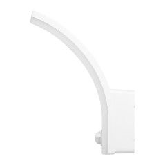 FRENIT LED 20W, trädgårdslampa med rörelsesensor, 1800lm, IP65, 4000K, dimningsfunktion, vit | HandlaSmidigt.se