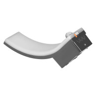 FRENIT LED 20W, trädgårdsarmatur med rörelsesensor, 1800lm, IP65, 4000K, dimningsfunktion, grå