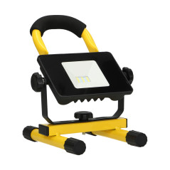 BATRI LED 10W, Arbetsbelysning, bärbar med batteri, 800lm, IP65, 6500K, 2200mAh | HandlaSmidigt.se