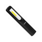 Arbetslampa LED 3W 200lm + 3W 150lm, 1200mAh, 3 lägen: 100%, 50%, främre diod, magnet, upphängningsanordning