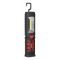 Arbetslampa LED COB 3W+1W LED 2800mAh med powerbanksfunktion