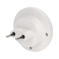Nattlampa med rörelse- och skymningssensor, 120°, 8xLED, 40lm, 6500K.