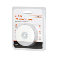 Nattlampa LED med rörelsesensor, med korridorläge 0,2W/3W, 200lm.