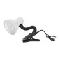 LATSA, skrivbordslampa med klämma, 40W, E27, stål + plast, vit