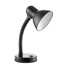 FUPI, skrivbordslampa, 40W, E27, stål + plast, svart | HandlaSmidigt.se