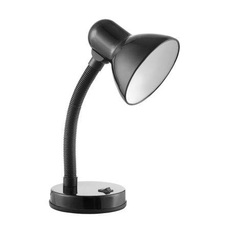 FUPI, skrivbordslampa, 40W, E27, stål + plast, svart | HandlaSmidigt.se