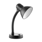 FUPI, skrivbordslampa, 40W, E27, stål + plast, svart