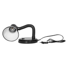 FUPI, skrivbordslampa, 40W, E27, stål + plast, svart | HandlaSmidigt.se