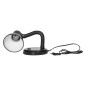 FUPI, skrivbordslampa, 40W, E27, stål + plast, svart