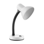 FUPI, skrivbordslampa, 40W, E27, stål + plast, vit