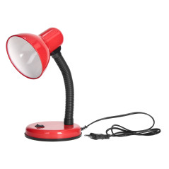 FUPI, skrivbordslampa, 40W, E27, stål + plast, röd | HandlaSmidigt.se
