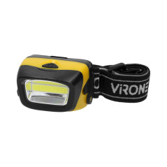 Pannlampa LED COB 3W, 170lm, 3 x AAA, rörligt huvud