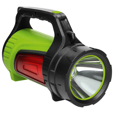 Ficklampa med LED 10W, 1000lm, 4000mAh, powerbank, batteriindikator | HandlaSmidigt.se