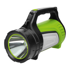 Ficklampa med LED 10W, 1000lm, 4000mAh, powerbank, batteriindikator
