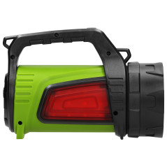 Ficklampa med LED 10W, 1000lm, 4000mAh, powerbank, batteriindikator | HandlaSmidigt.se