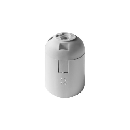 Termoplastisk sockel E27, vit | HandlaSmidigt.se