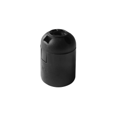 Termoplastisk lamphållare E27, svart, set med 40 stycken. | HandlaSmidigt.se