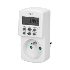 Elektronisk tidsprogrammerare, MINI, 10 program | HandlaSmidigt.se