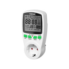 Elektronisk tidsprogrammerare med LCD-display, Schuko-version | HandlaSmidigt.se