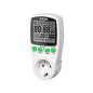 Elektronisk tidsprogrammerare med LCD-display, Schuko-version