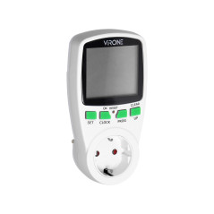 Elektronisk tidsprogrammerare med LCD-display, Schuko-version | HandlaSmidigt.se