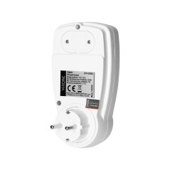 Elektronisk tidsprogrammerare med LCD-display, Schuko-version | HandlaSmidigt.se