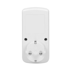 Elektronisk tidsprogrammerare, MINI, 1800W, 8A, 10 program, Schuko-version | HandlaSmidigt.se