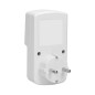 Elektronisk tidsprogrammerare, MINI, 1800W, 8A, 10 program, Schuko-version