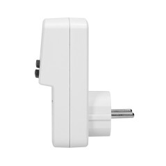 Elektronisk tidsprogrammerare, MINI, 1800W, 8A, 10 program, Schuko-version | HandlaSmidigt.se