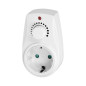 Dimmer med extra nätuttag 2P+Z (Schuko), max 280W