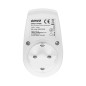 Dimmer med extra nätuttag 2P+Z (Schuko), max 280W