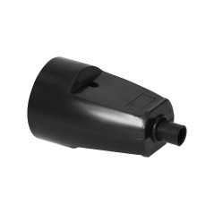 Uppackningsbar enkel bärbar kontakt, 16A, 250V, 2P+Z, svart | HandlaSmidigt.se