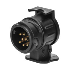 Adapter för släpvagnskontakt 13/7-pin, plast, 12/24V | HandlaSmidigt.se