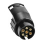 Testset för släpvagnskontakt, standard 13/7-polig, 12/24V