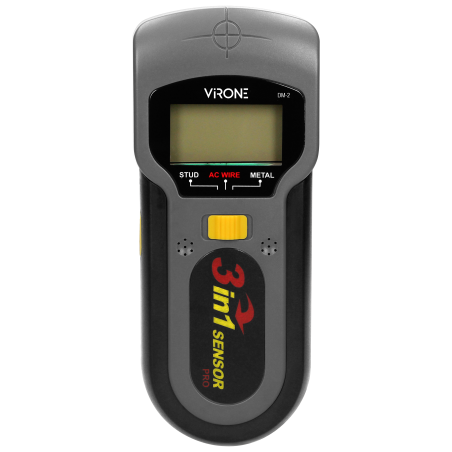 Detektor för ledningar, trä och metall 3-i-1