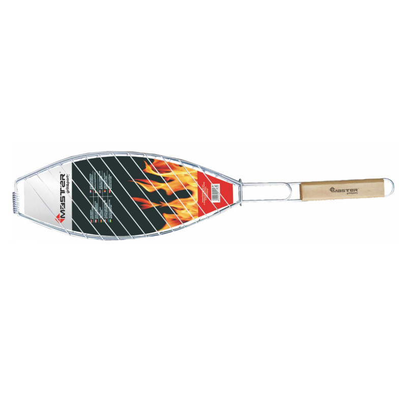 Grillgaller för fisk 68cm Master Grill MG148