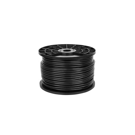 Stereo mikrofonkabel 6mm svart