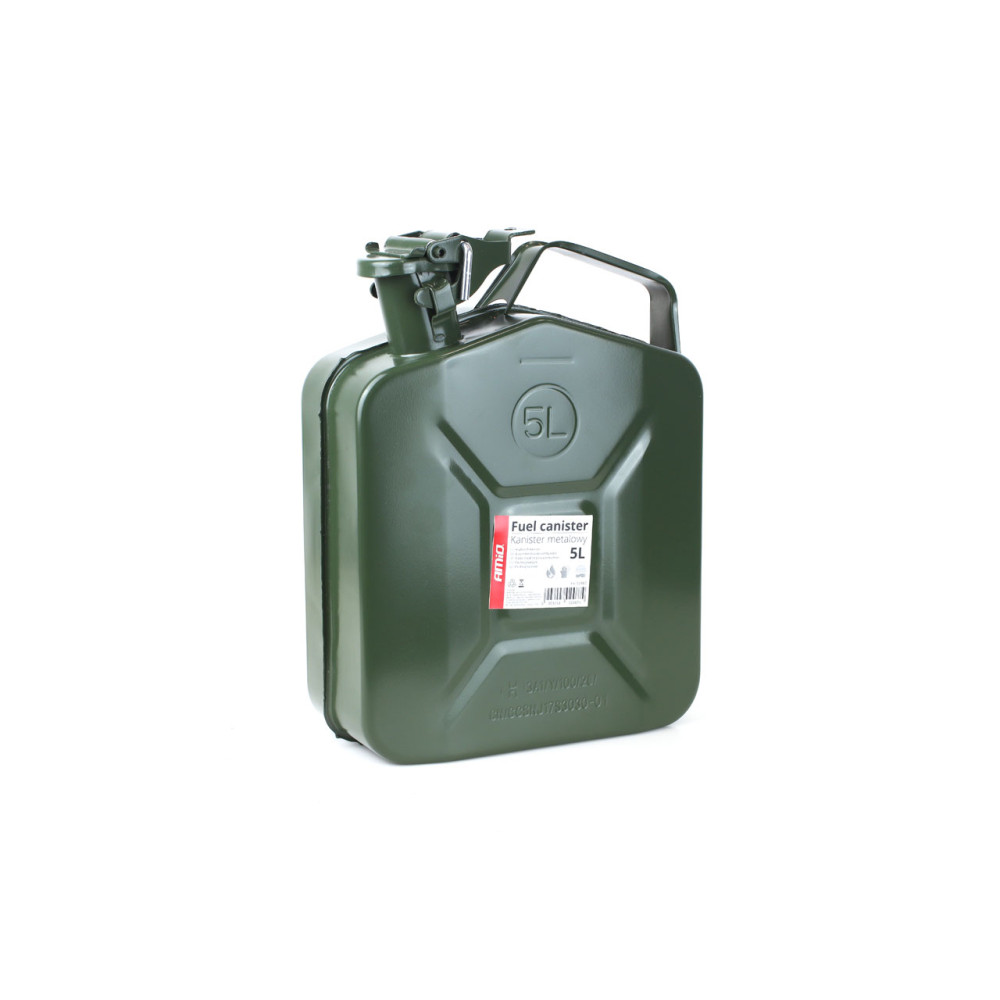 Metallbehållare för bränsle 5l amio-02487