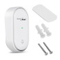 Transmitterknapp GreenBlue, passar till GB210-klockan, batterifri, vit, GB348.