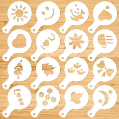 AG514B Kaffeservis mallar 16 delar