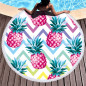 BQ50D Stor rund strandhandduk 150cm