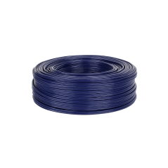 Kabel 2 x RCA-4mm blå