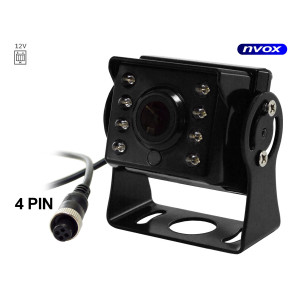 Bilbakaamera AHD 4-pin kvad nattsyn 140 grader IP67 CCD Sony