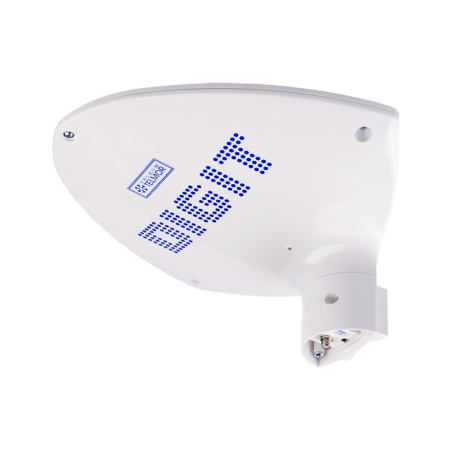 TV-antenn DVB-T/T2 DIGIT 5G SKYDDAD AKTIV vit Telkom Telmor | HandlaSmidigt.se