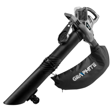 Trådlös trädgårdssugare Energy+ 36V Li-ion, 2 i 1, påsekapacitet 35L, utan batteri.