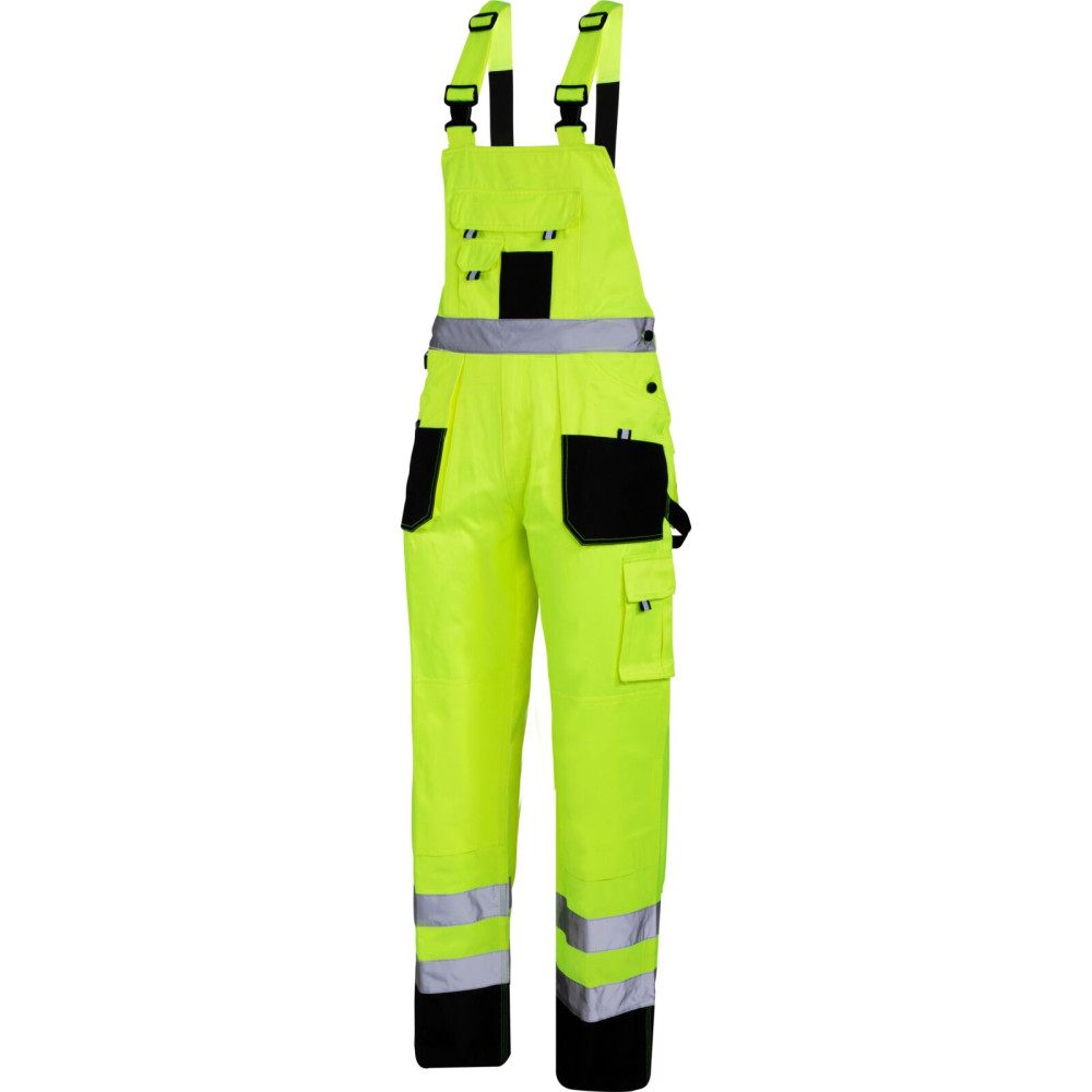 Trädgårdsbyxor varningsgula, svart, '2xl', ce, lahti