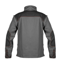 Arbetsblus 2 i 1, 100% bomull, storlek M