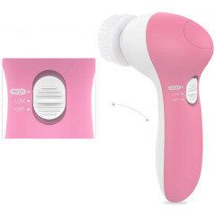 AG525 Ansiktsborste med massagefunktion